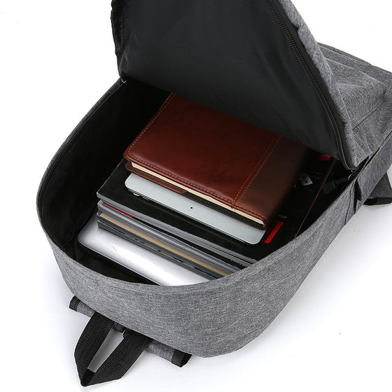 Nylon Laptop Backpack with USB Port product image 3