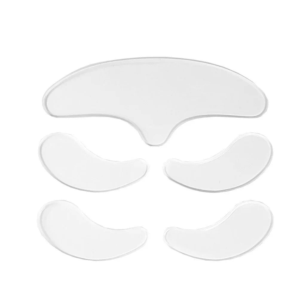 Anti-wrinkle lifting and firming T-shaped chest pad