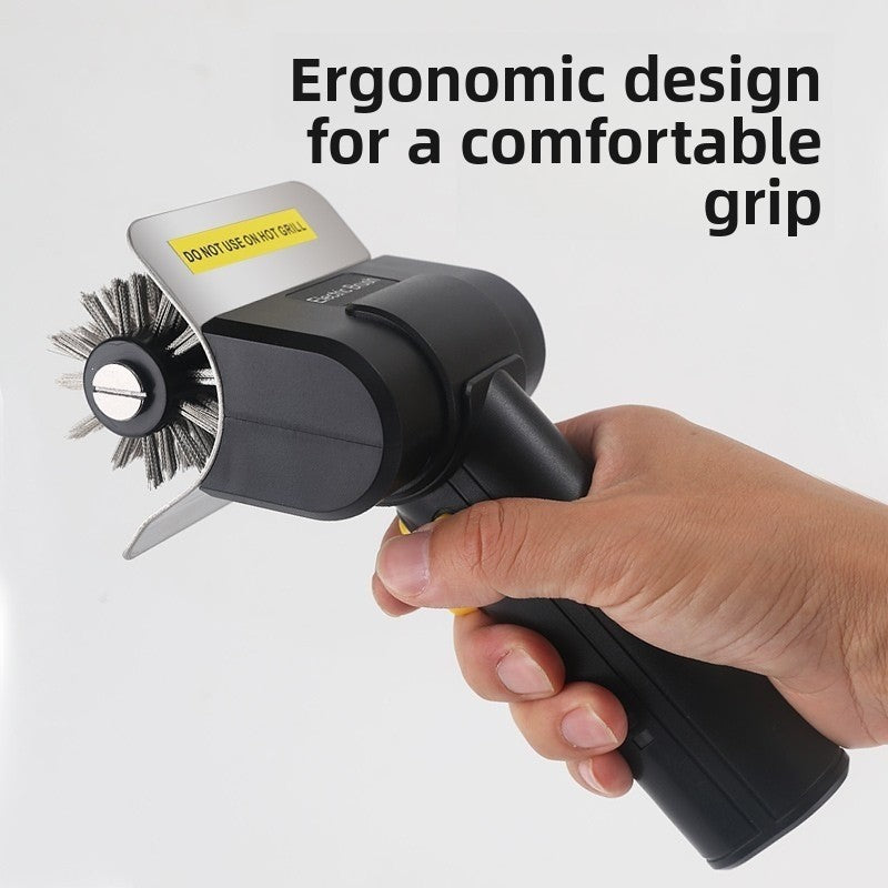 Electric barbecue brush