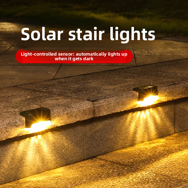 Solar Powered Outdoor Step Lights