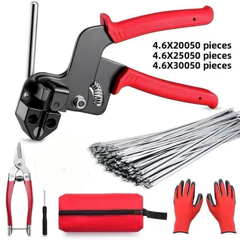 Self-locking Ribbon Clamp Tool