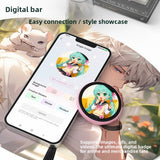 Touch Screen LED Electronic Badge