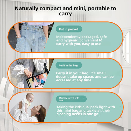 Mini Portable Wet Wipes for Children product image 3