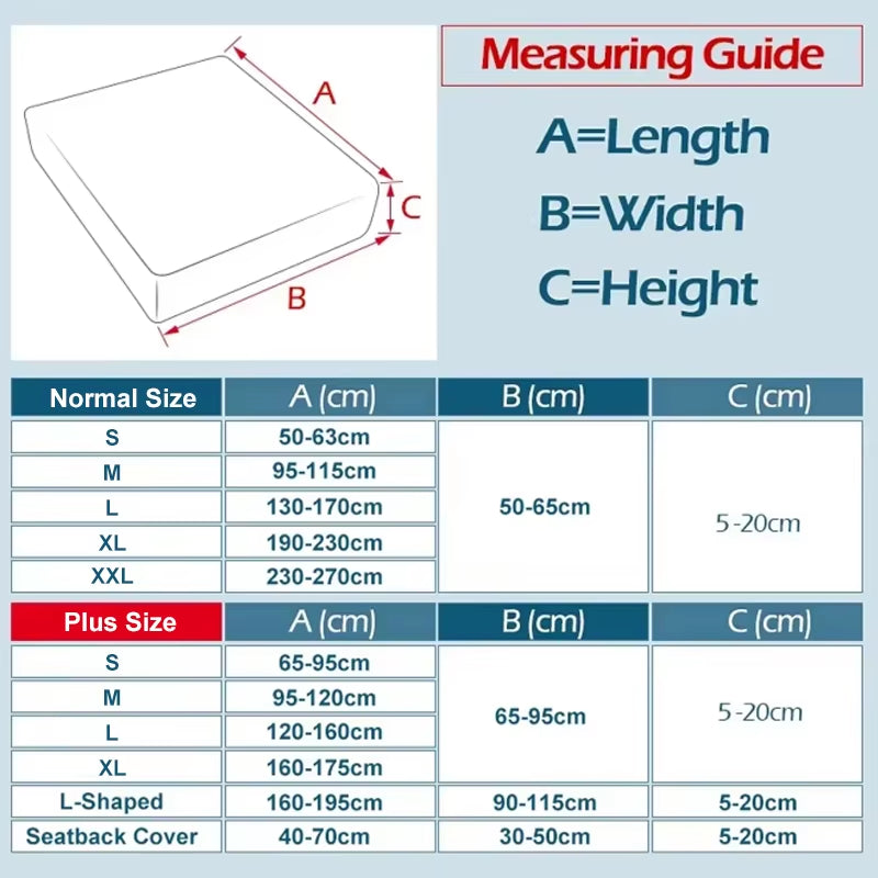 Jacquard Sofa Seat Cushion Cover Thicken Sofa Cover Sofa Slipcover Stretch Sofa Cover Pets Kid Furniture Protector for Home