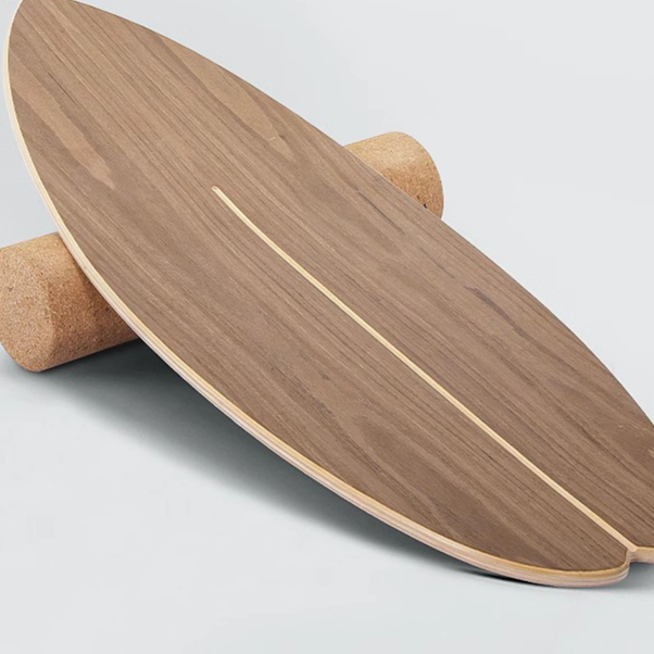 Wooden Balance Board for Indoor Fitness
