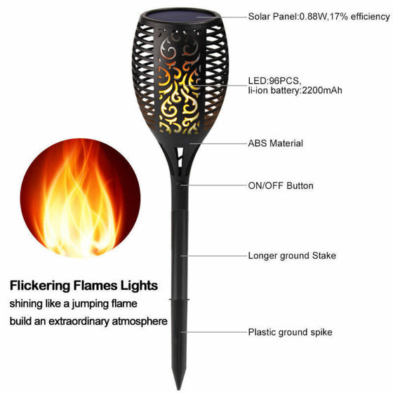 Solar Flame Lamp Garden & Outdoor product image 3
