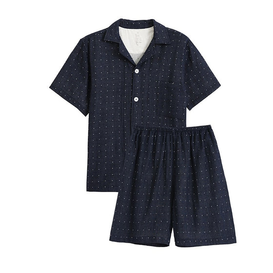 Cotton Short Sleeve Pajama Set