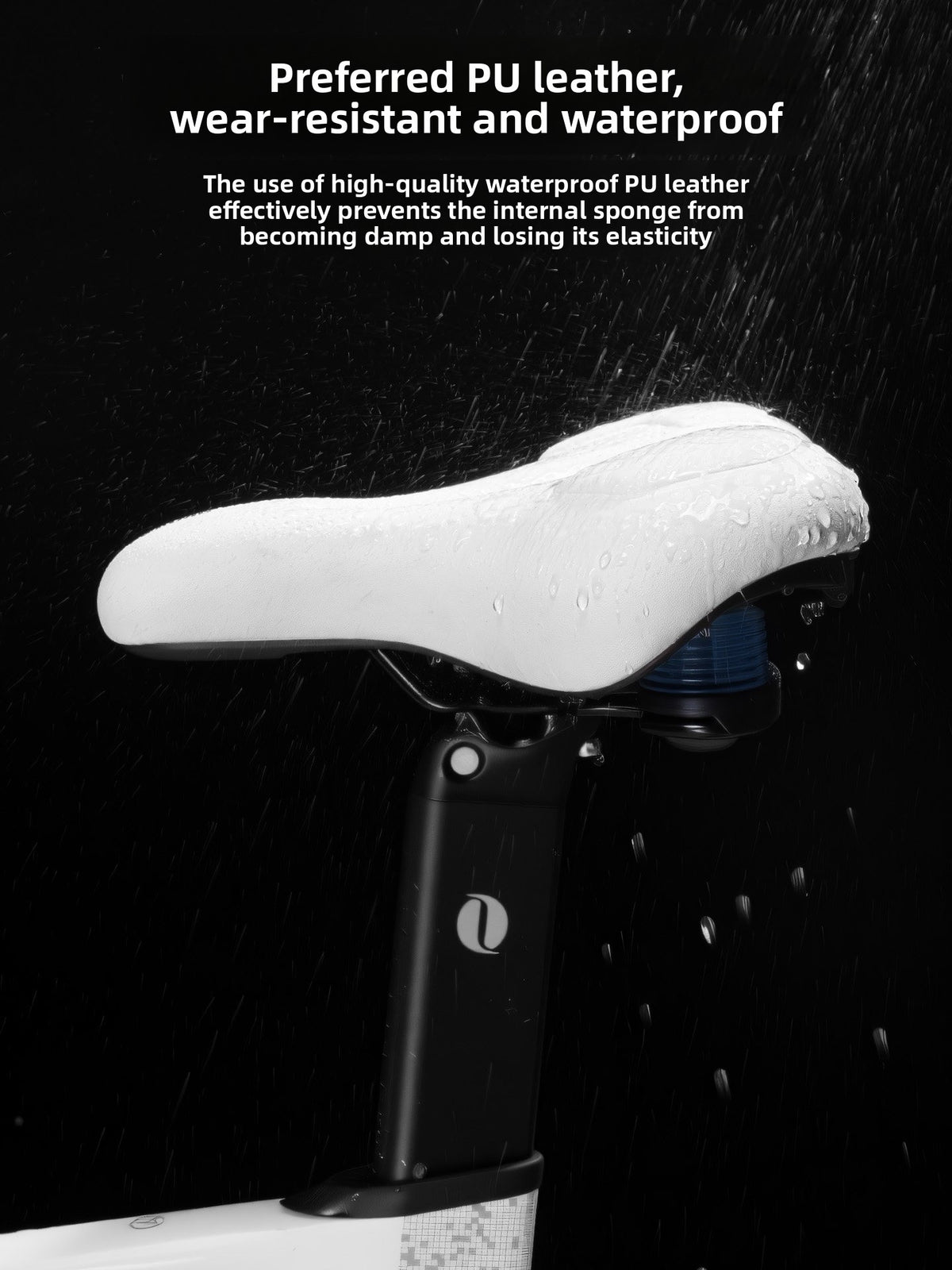 Captain Tas Bicycle Seat Cushion Silicone Saddle
