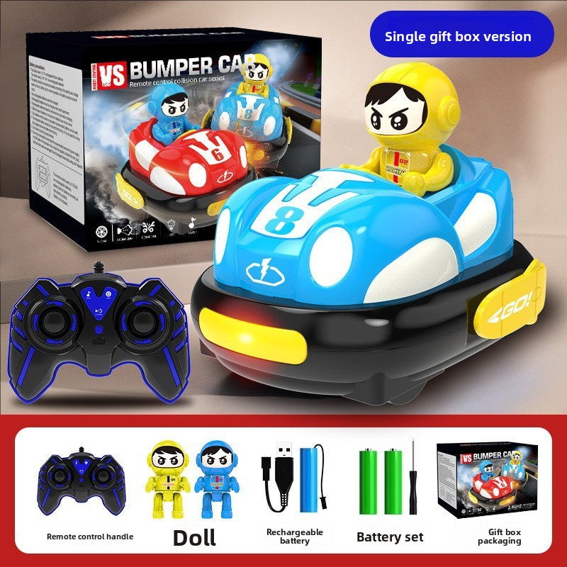 Remote Control Bumper Car with Drift and Ejection Features