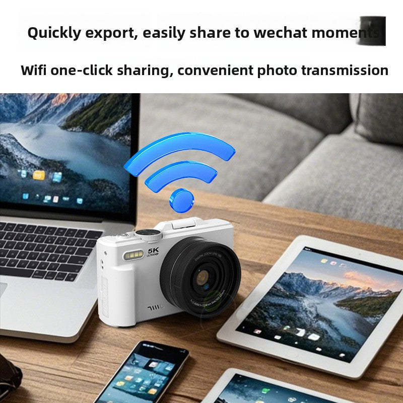Entry Level Digital Camera with Rotating Screen