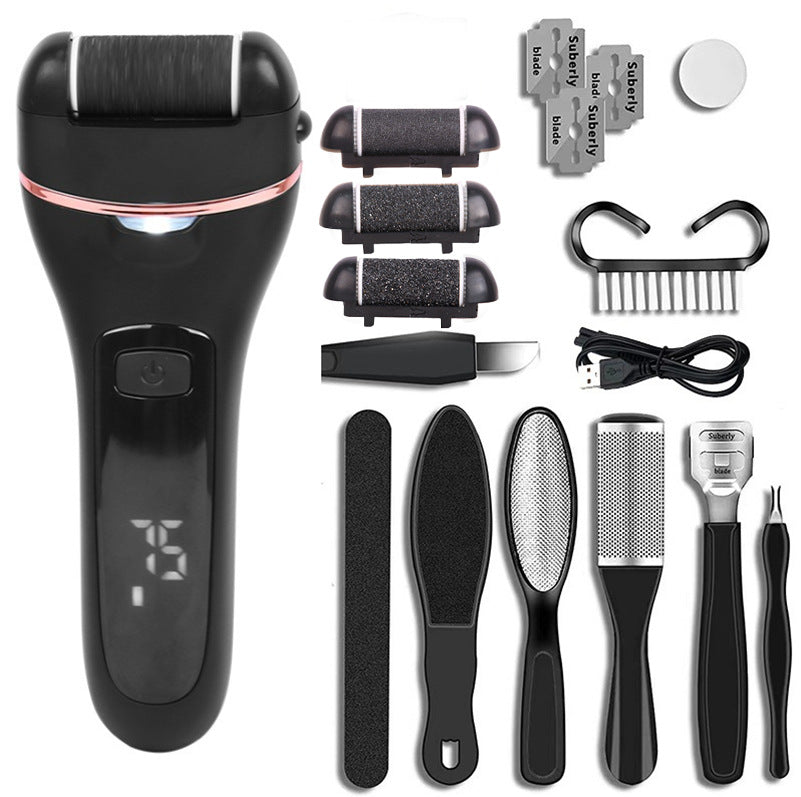 Electric foot file with USB cable and cleaning brush, photo 5