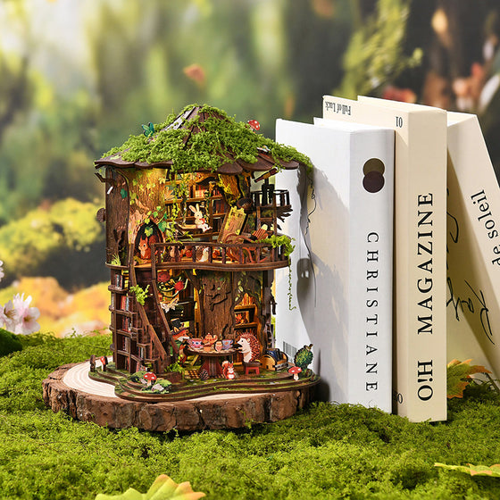 DIY 3D Wooden Tea House Model with Lights and Music product image 6