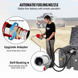 58 Gallon Portable Diesel Fuel Tank side view
