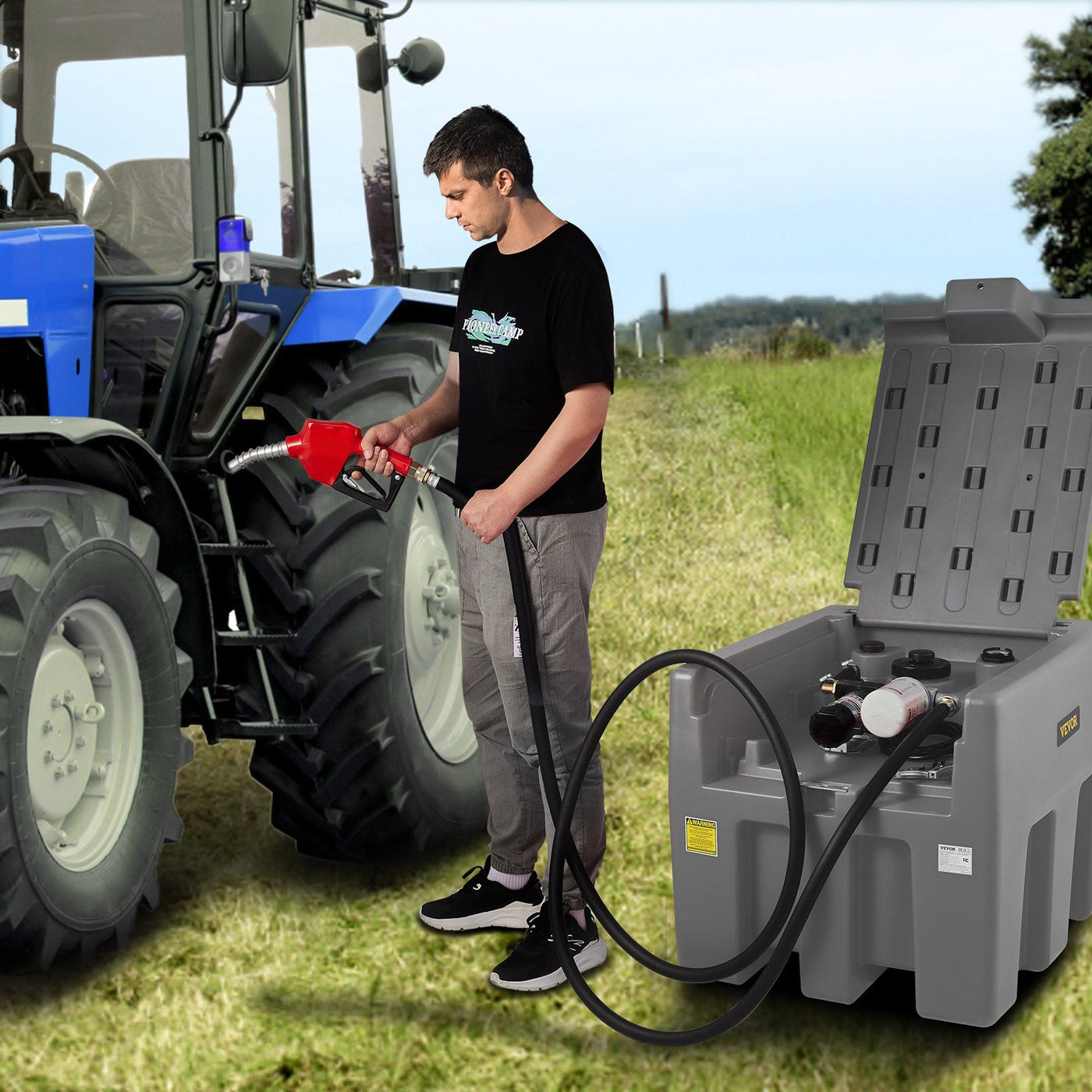58 Gallon Portable Diesel Fuel Tank product photo