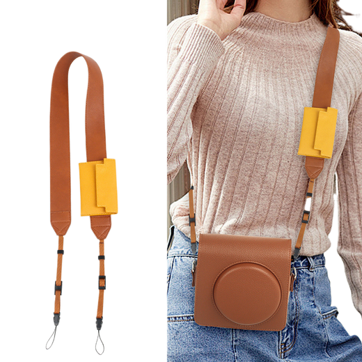 One-shoulder camera strap