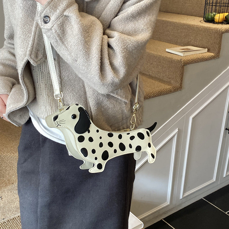 Cartoon Dalmatian Shoulder Bag
