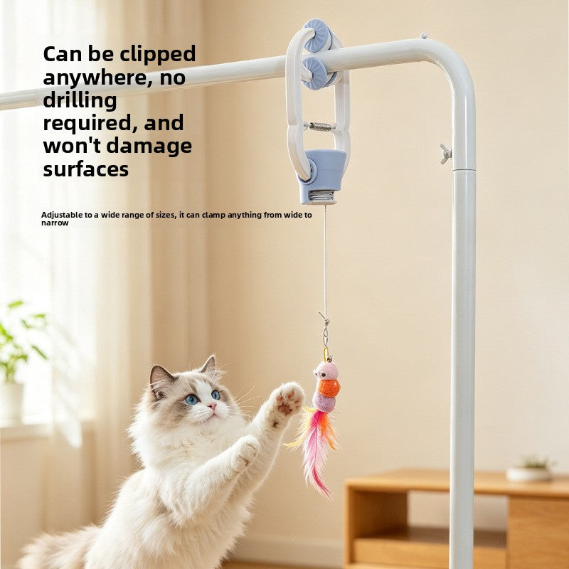 Interactive Automatic Hanging Door Cat Toy