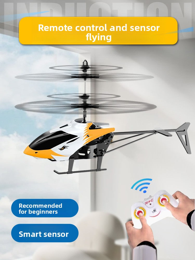 Remote Control Helicopter Drone with Sensor Technology