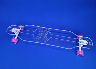 Ghost Boards Butterfly LED Skateboard