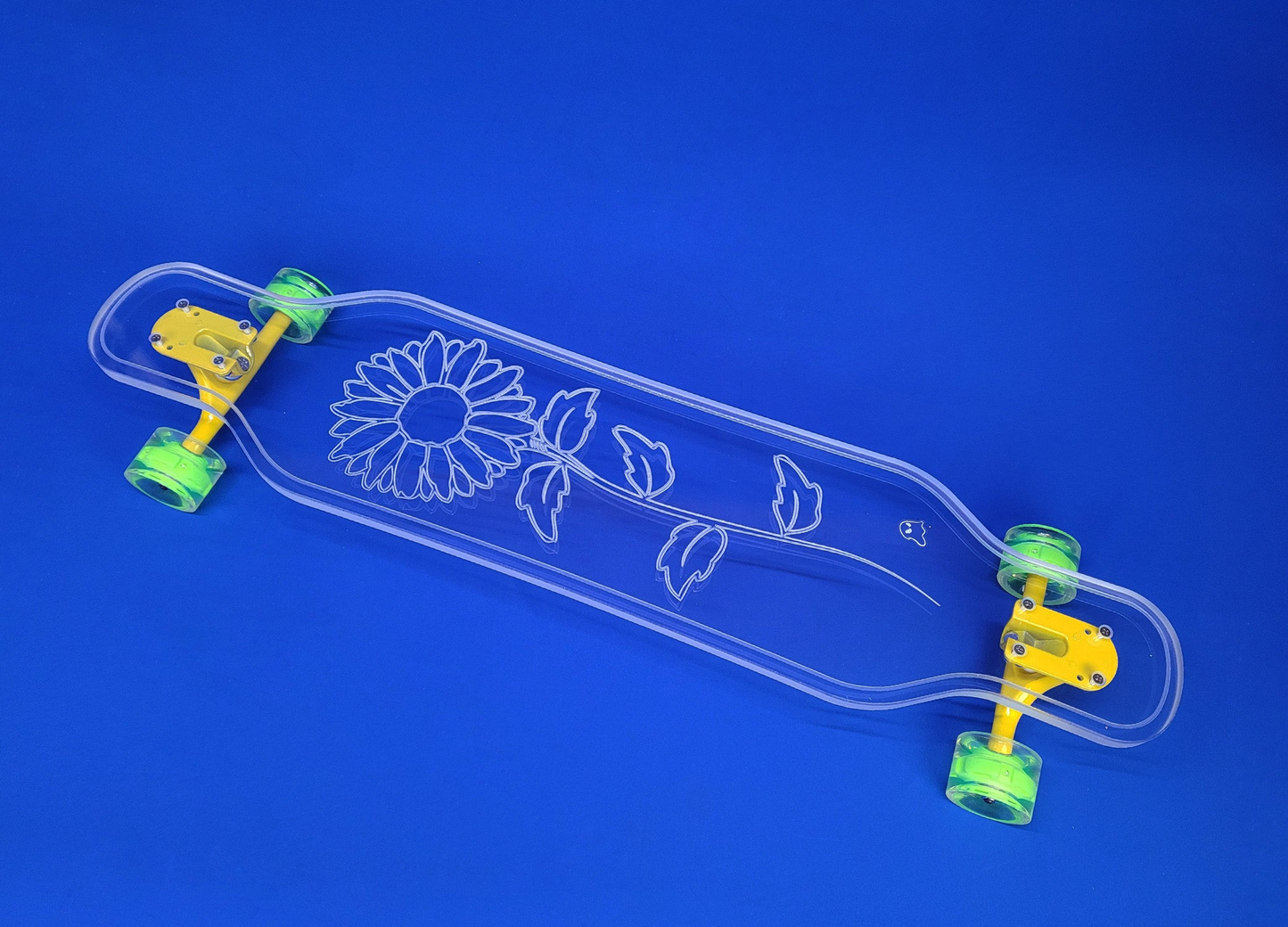 Ghost Boards Sunflower LED Light-Up Longboard Skateboard