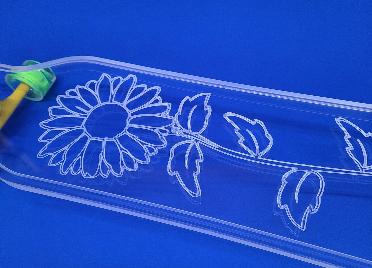 Ghost Boards Sunflower LED Light-Up Longboard Skateboard