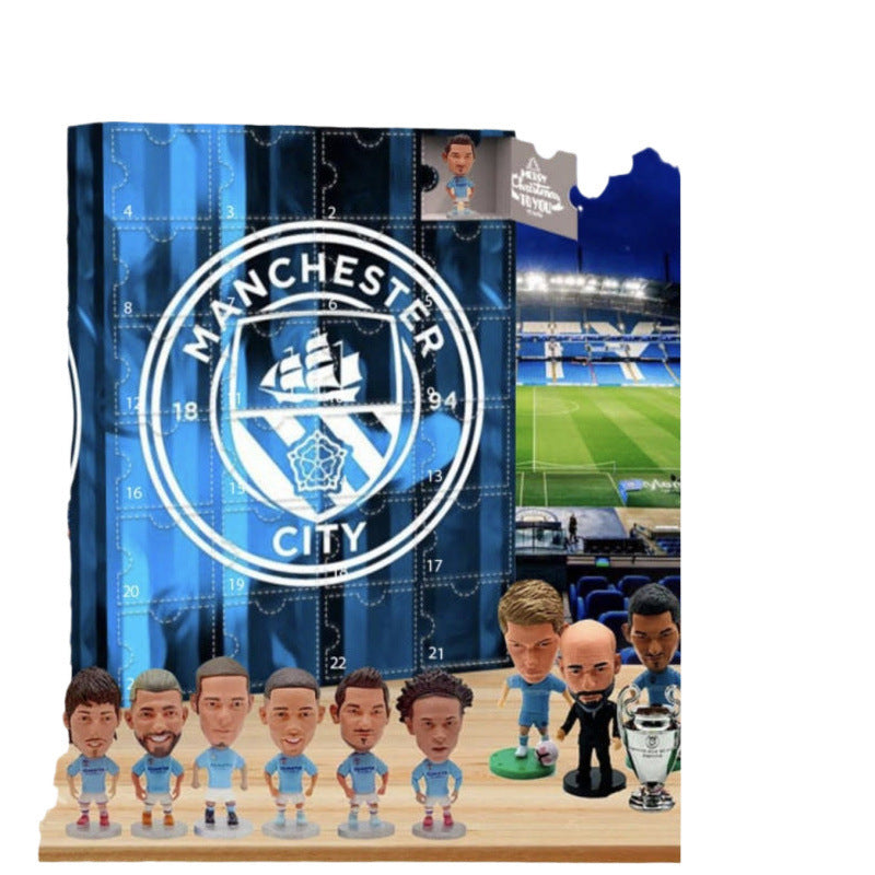 Cartoon Football Countdown Calendar with Character Figurines product image 5