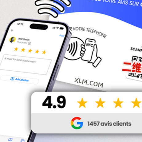 Acrylic NFC Review Table Card product image 4