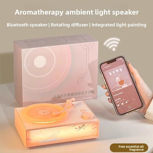 Aromatherapy Bluetooth Speaker with Night Light