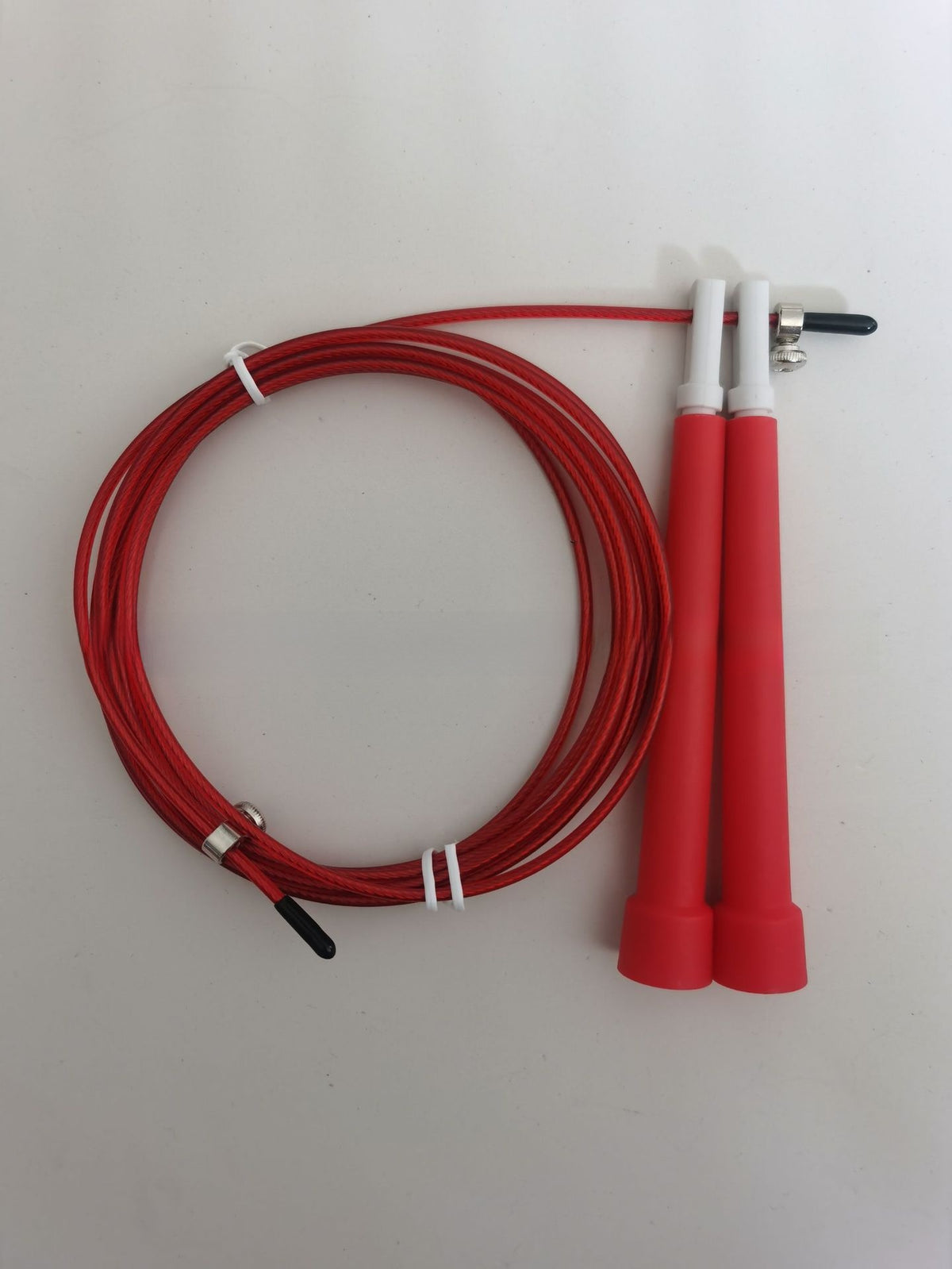 Steel Wire Jump Rope with Plastic Handles