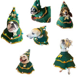 Dog Christmas Cape Clothing