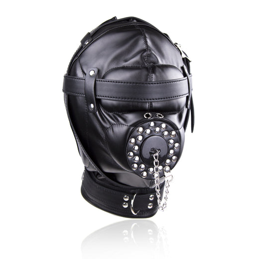 Adult Enclosed Leather Headgear