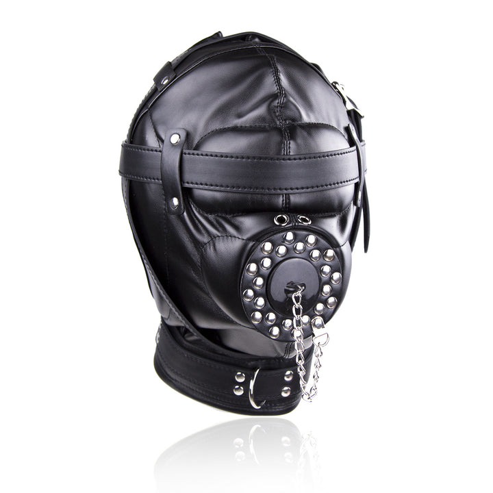 Adult Enclosed Leather Headgear