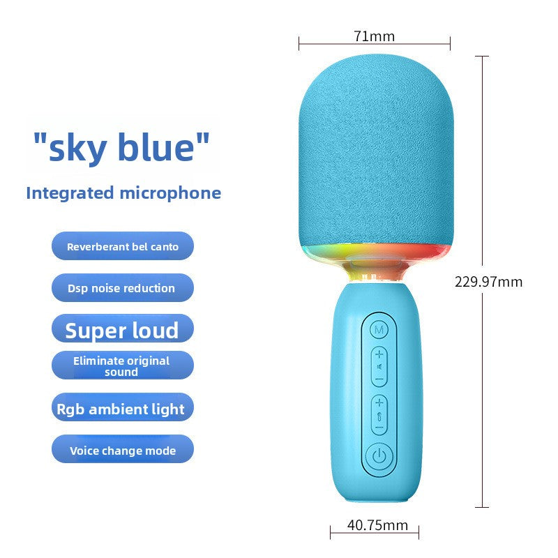 Wireless Bluetooth Karaoke Microphone Speaker