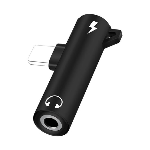 Apple 3.5mm to Lightning Headphone Adapter Charging and Audio Converter for iPhone
