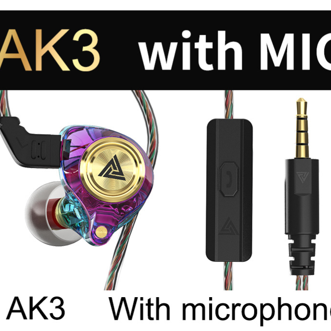 Wired In-Ear Headphones with Microphone
