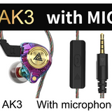 Wired In-Ear Headphones with Microphone
