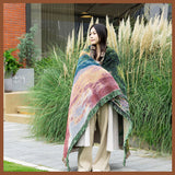Jacquard Camping Blanket Sofa Throw