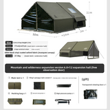 Inflatable Outdoor Camping Tent with Vestibule
