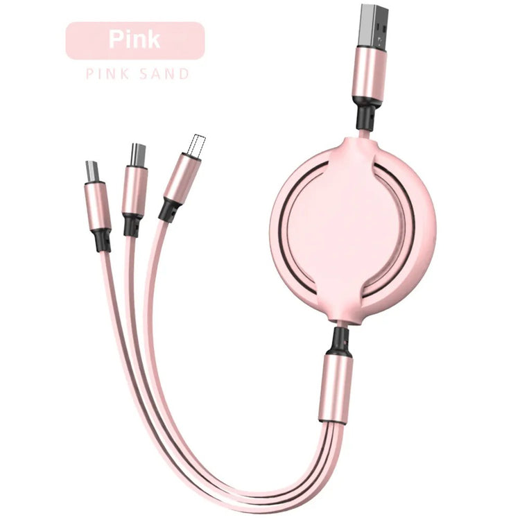 3-in-1 Multi Charging Data Cable for All Devices