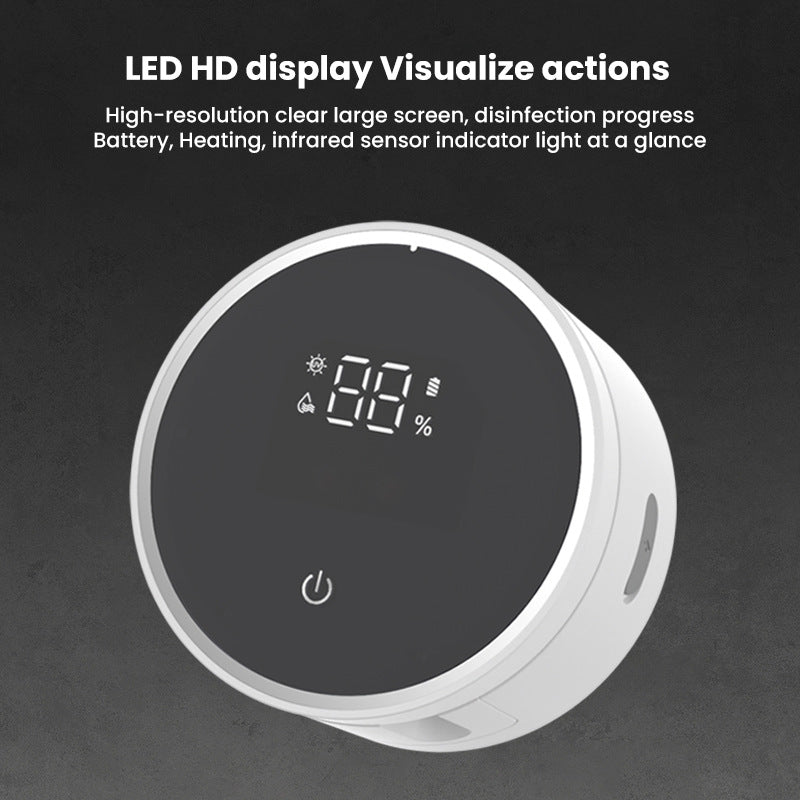 Smart UV Toothbrush Sterilizer with Drying Function