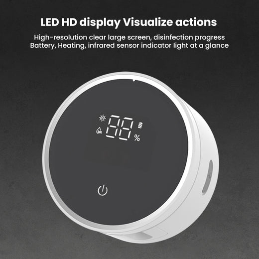 Smart UV Toothbrush Sterilizer with Drying Function