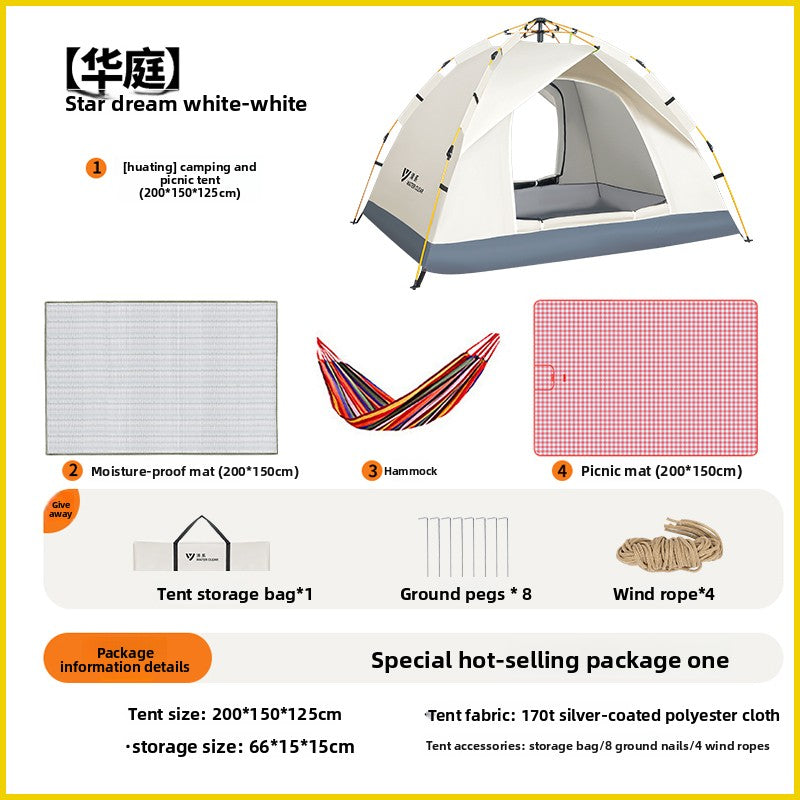 Portable Instant Pop Up Camping Tent