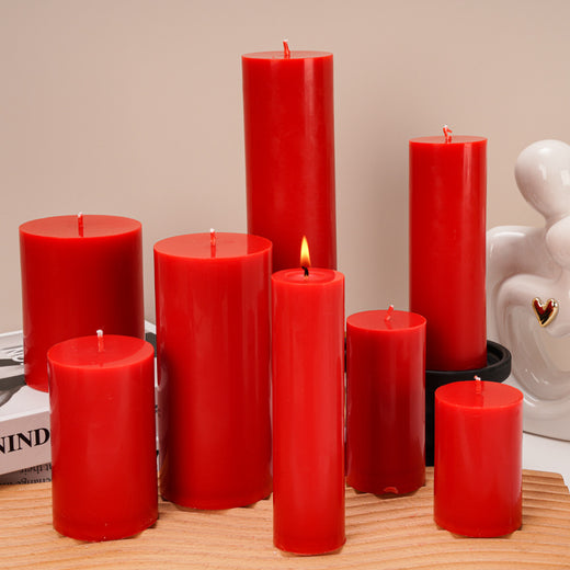 Cylindrical Acrylic Mold for DIY Candles Soap Baking