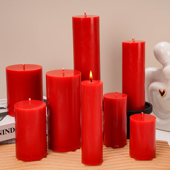 Cylindrical Acrylic Mold for DIY Candles Soap Baking