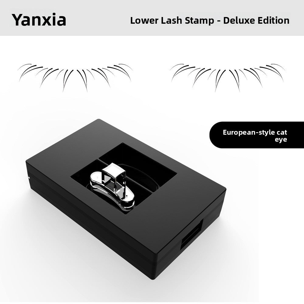 Lower eyelash stamp