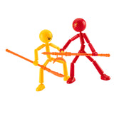 Assembly Stickman Model with Weapons