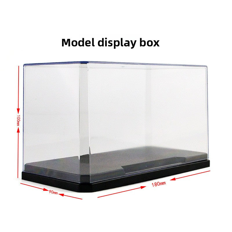 Transparent Building Block Display Box with Dust Cover