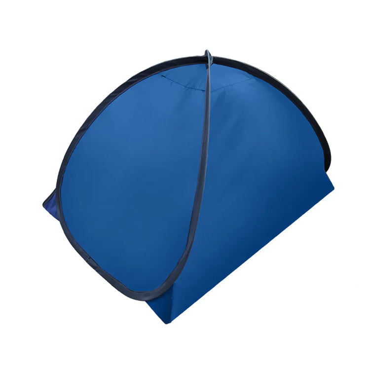 Pop-up beach tent folded portable
