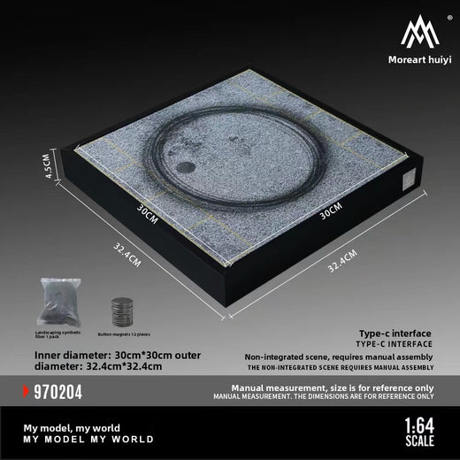 1:64 Scale Car Drift Turntable Scene product image 5