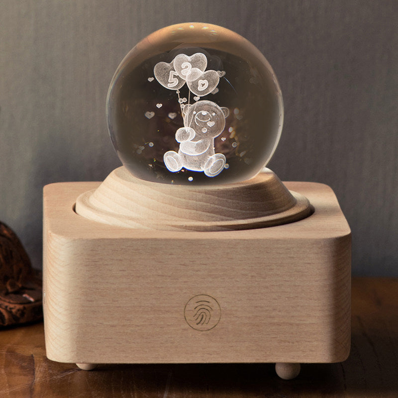 Crystal Ball Bluetooth Music Box Speaker